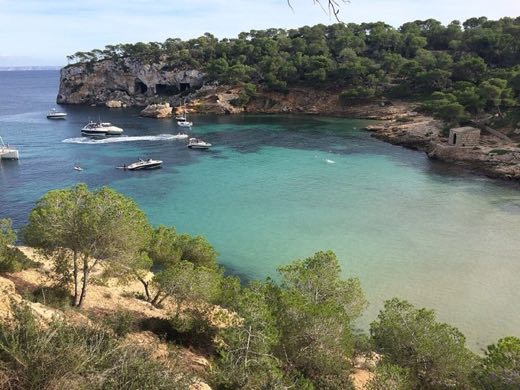 Bucht von Portals Vells in der Gemeinde Calvià